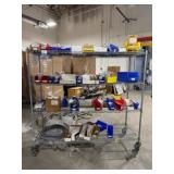 Metro Rack w/contents