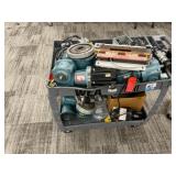 Rolling Cart with Contents