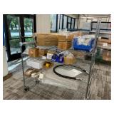Wire Racks w/ Contents
