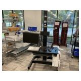 Rolling Comouter Workstation