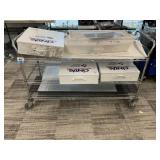5ï¿½ Rolling wire carts w/ contents