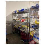 Metro Rack w/contents