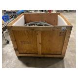 Crate With Electric Cables Included
