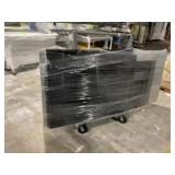 Mobile Cart With Acrylic Panels