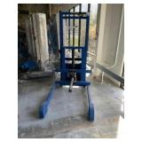 Blue Lift Cart