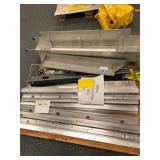 Assorted Metal Brackets and Shelves