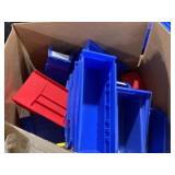 Pallets With Plastic Bins