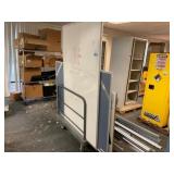 Mobile Cart With Metal and Withe Boards