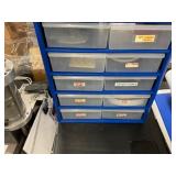 Rolling Cart with Contents