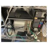 Storage Rack with Contents