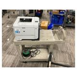 Cart With Printer
