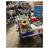 Industrial Cart w/ Ohaus Bench Scale