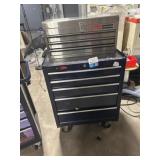 Quite Glide Tool Box on Wheels w/contents