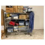 Rolling rack with Contents