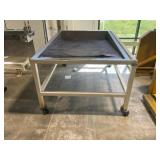 Custom Metal Frame With Wheels