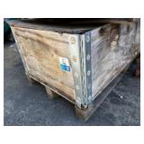 Crate with Battery Cable Connectors