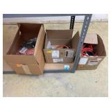 Boxes w/ Assorted Cables