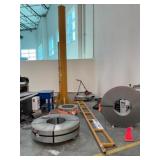 Spanco 500-150-16-14 150 lbs Standing Jib Crane