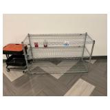 Wire Shelving Units & Cart