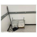Wire Shelving Unit w/ Contents