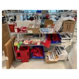 Wire Shelving Rack w/ Contents