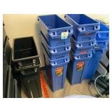Assorted Trash Cans