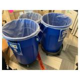 Rubbermaid Brute Trash Cans