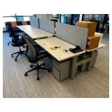 6 Workstation Set