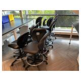 Assorted Upholstered Lab Chairs