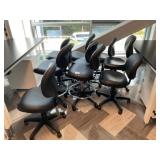 Assorted Upholstered Lab Chairs