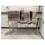 Wire Shelving Unit w/ Freezer Racks