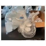 Assorted Plastic Jars with Lids