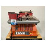 Ridgid EB44243 4 in. Sander, Oscillating/Edge Belt