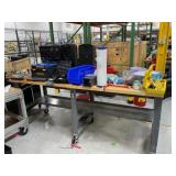 Work Table with Contents