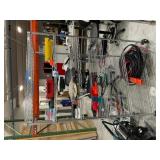 Rolling Wire Rack w/ Contents