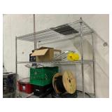 Rolling Cart with Contents