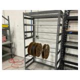 Wire Reel Rack with Contents