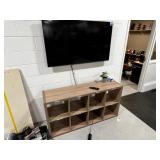 LG 55UT8000AUA 55" TV and Console Table