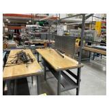 Uline Workstation Table, Maple Top