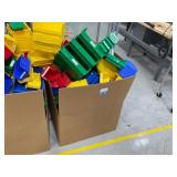 Assorted Plastic Bins