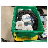 Bin Plastic w/ Antennas & RF Cables