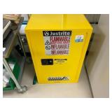 Justrite Flammable Storage Cabinet, 12 Gal Justrite Flammable Storage Cabinet, 12 Gal