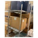 Wire Shelving Unit w/ Contents Wire Shelving Unit w/ Contents