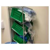Rack with Lab Wear Rack with Lab Wear