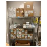 Wire Shelving Unit w/ Contents Wire Shelving Unit w/ Contents