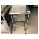 Rolling Stainless Steel Cart Rolling Stainless Steel Cart