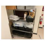 Wire Shelving Unit w/o Contents Wire Shelving Unit w/o Contents