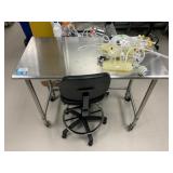 Stainless Steel Table & Chair Stainless Steel Table & Chair