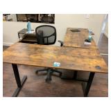 Electronic Sit/Stand Desks with cabinet