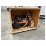 Drone Parts w/ crate